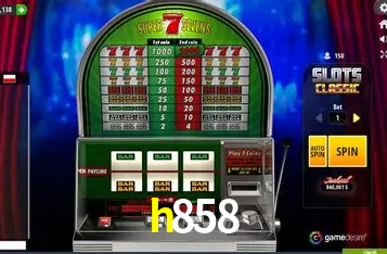 Descubra o Mundo do Cassino Online com h858